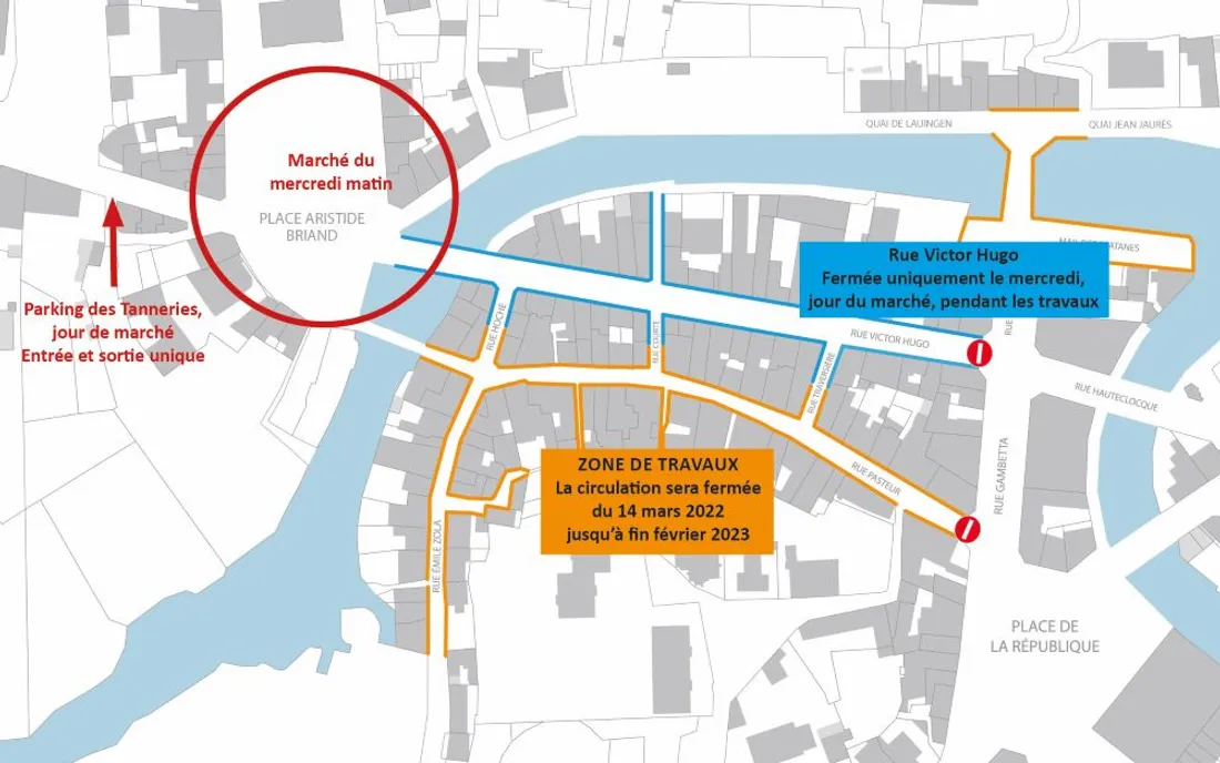 Travaux Coeur de ville Segré_13 03 22_Mairie Segré